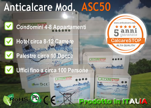 Anticalcare Elettronico asc50