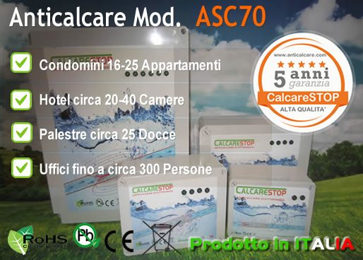 Anticalcare Elettronico asc70